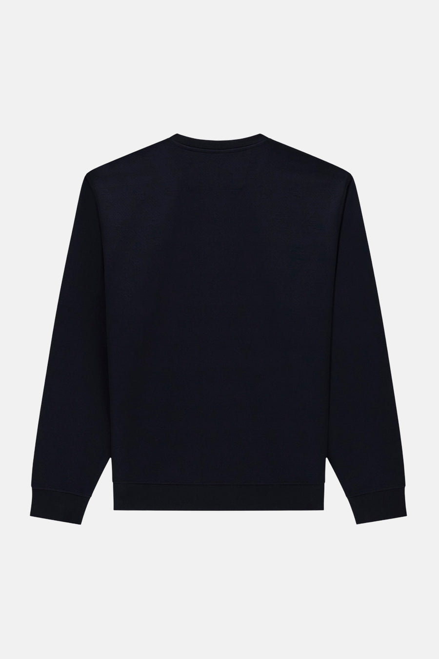 Sweat col O - bleu
