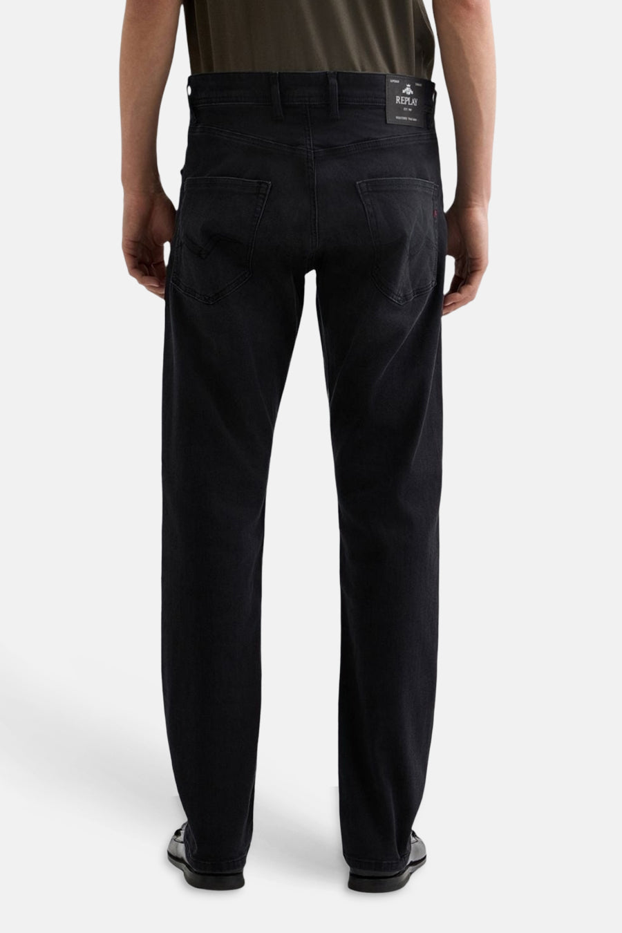 GROVER - dark grey denim