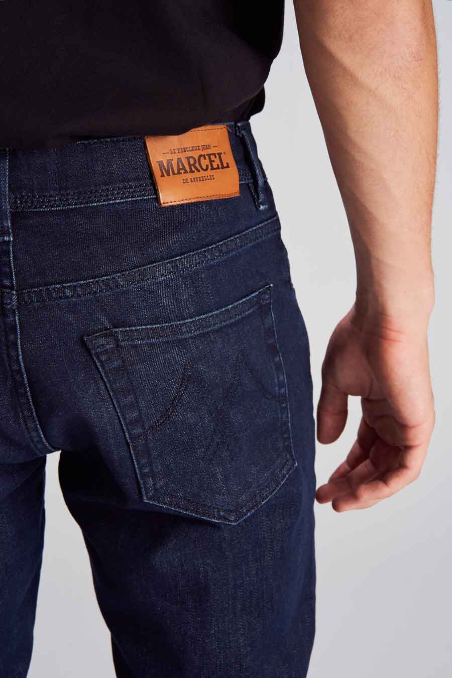 Jean slim - denim bleu marine