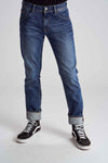 Jeans slim Mid blue denim - Le Fabuleux Marcel de Bruxelles