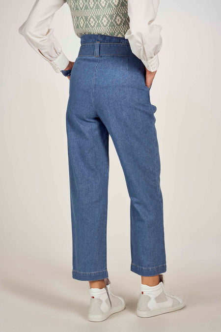 Jeans coupe spécial Dark blue denim - Le Fabuleux Marcel de Bruxelles
