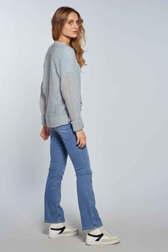 LE JEAN BOOT - light blue denim - Le Fabuleux Marcel de Bruxelles