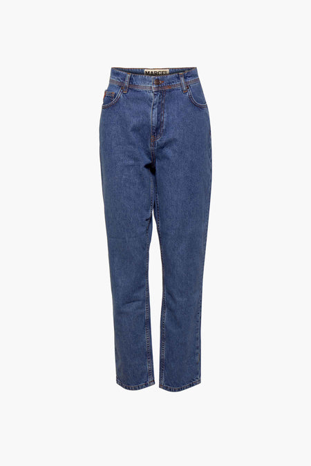 Mom Jeans Dark blue denim - Le Fabuleux Marcel de Bruxelles