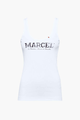 Top - blanc - Le Fabuleux Marcel de Bruxelles