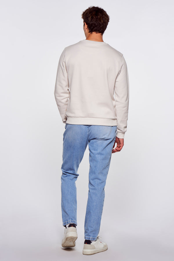 Jeans 7/8 Mid blue denim - Le Fabuleux Marcel de Bruxelles