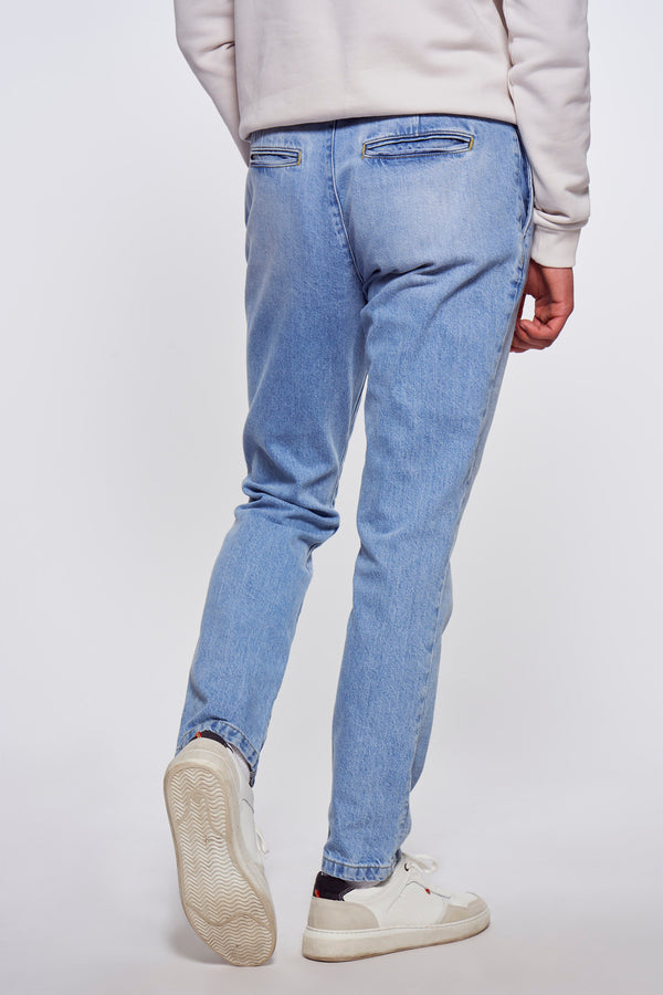 Jeans 7/8 Mid blue denim - Le Fabuleux Marcel de Bruxelles