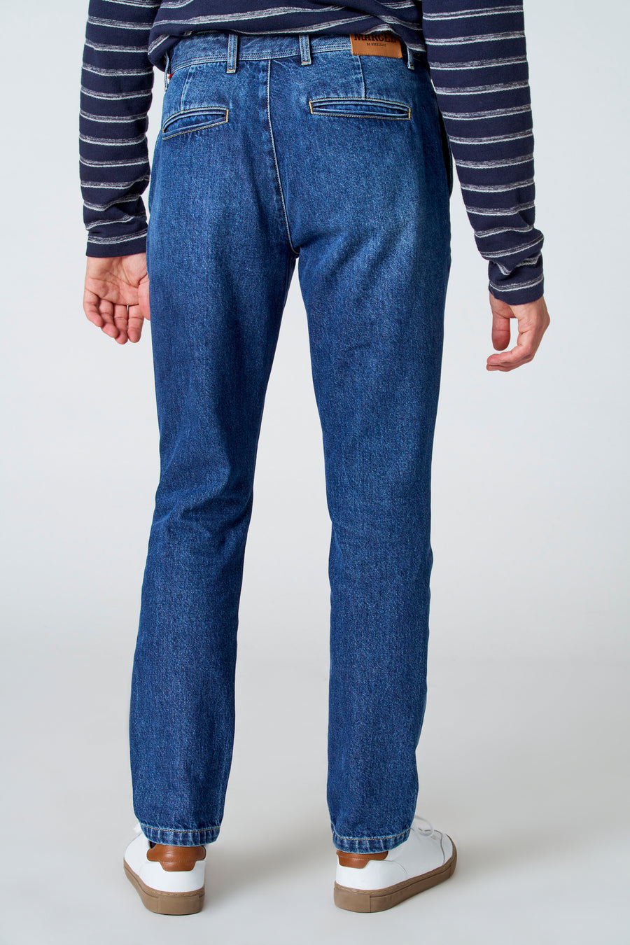 Jeans 7/8 mid blue denim - Le Fabuleux Marcel de Bruxelles - Le Fabuleux Marcel de Bruxelles - 3