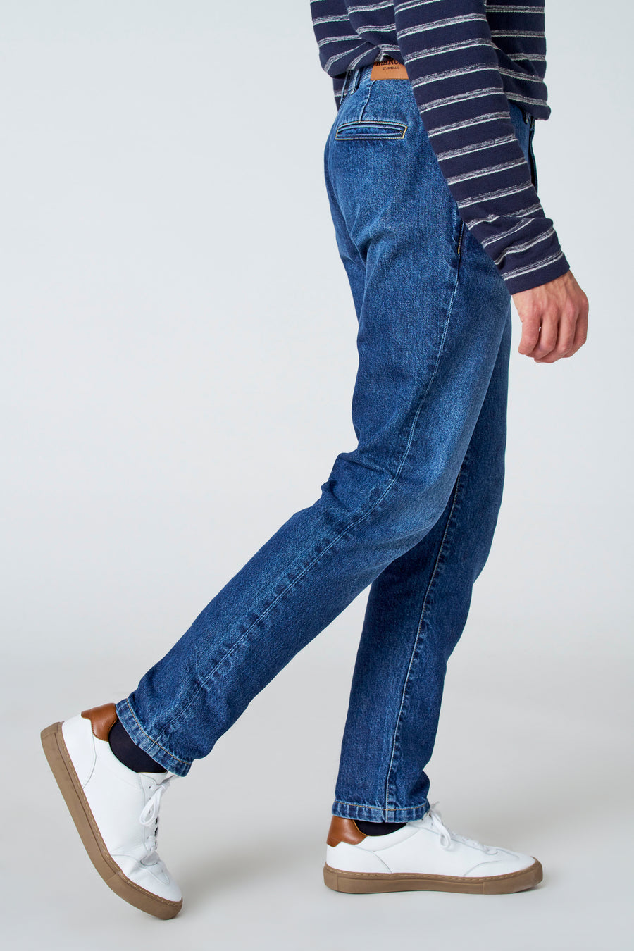 Jeans 7/8 mid blue denim - Le Fabuleux Marcel de Bruxelles - Le Fabuleux Marcel de Bruxelles - 4