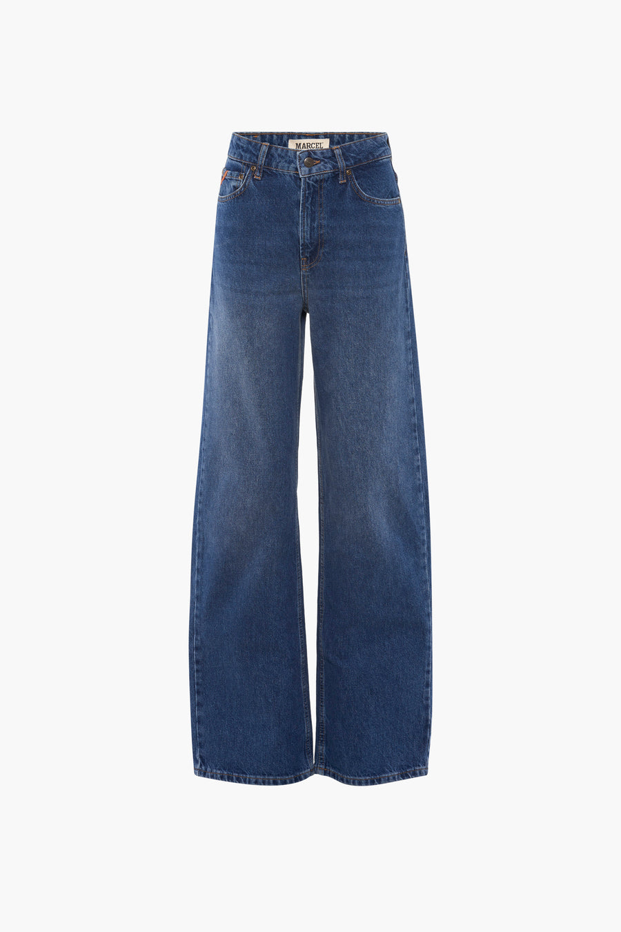 LE JEAN WIDE - dark blue denim