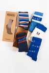 Cadeau (chaussette) Multicolore - Le Fabuleux Marcel de Bruxelles