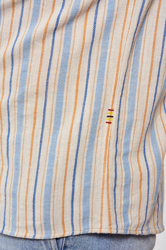 Chemise &agrave; manches longues - multico