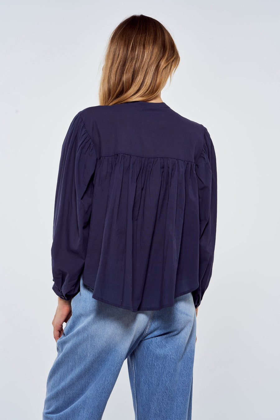 Blouse - bleu