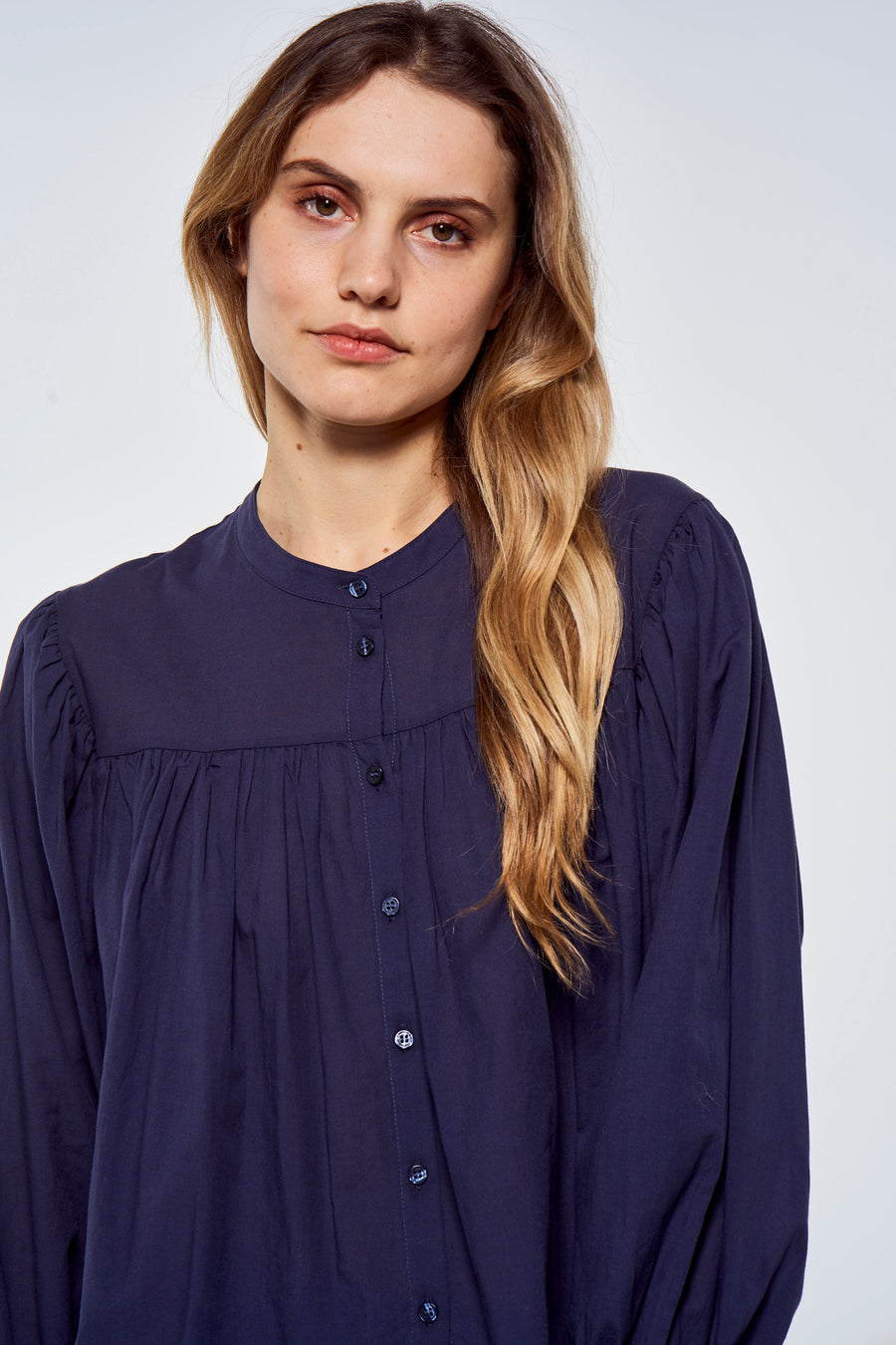 Blouse - bleu