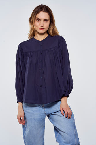 Blouse - bleu
