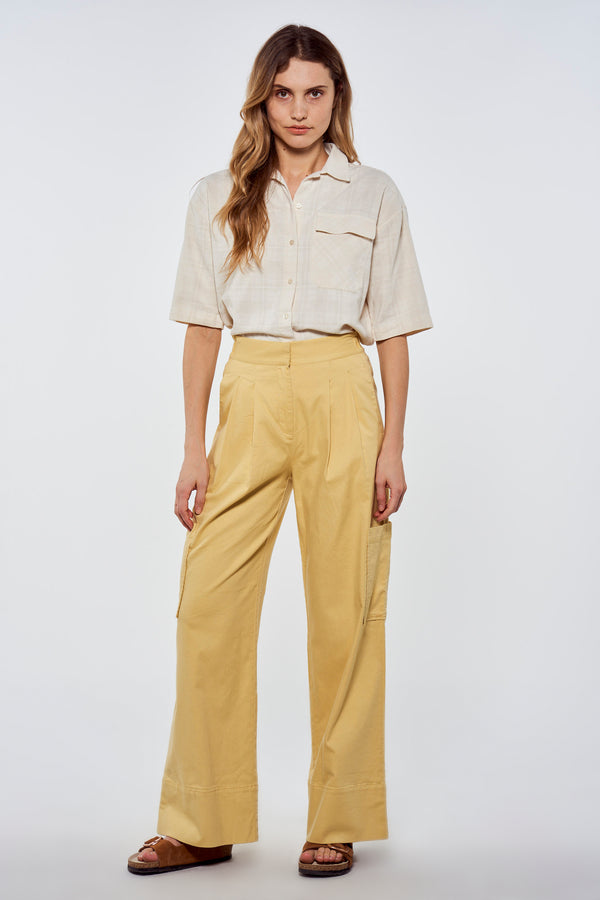 Pantalon cargo Jaune - Le Fabuleux Marcel de Bruxelles