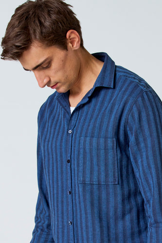Chemise à manches longues - bleu - Le Fabuleux Marcel de Bruxelles