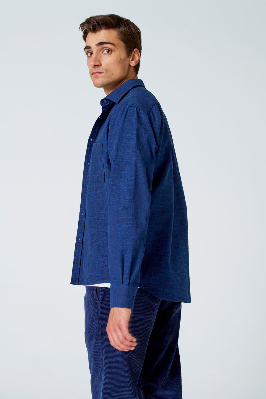 Chemise à manches longues - bleu - Le Fabuleux Marcel de Bruxelles