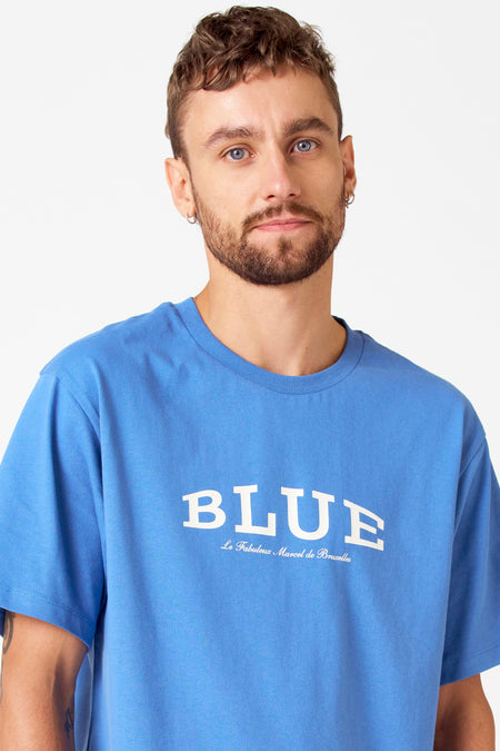 T-shirt à manches courtes - bleu