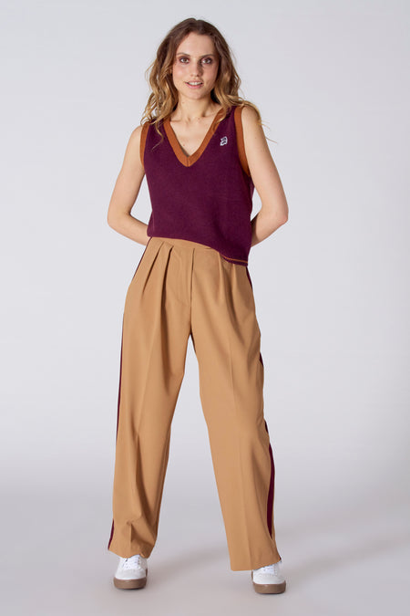 Pantalon de costume - brun