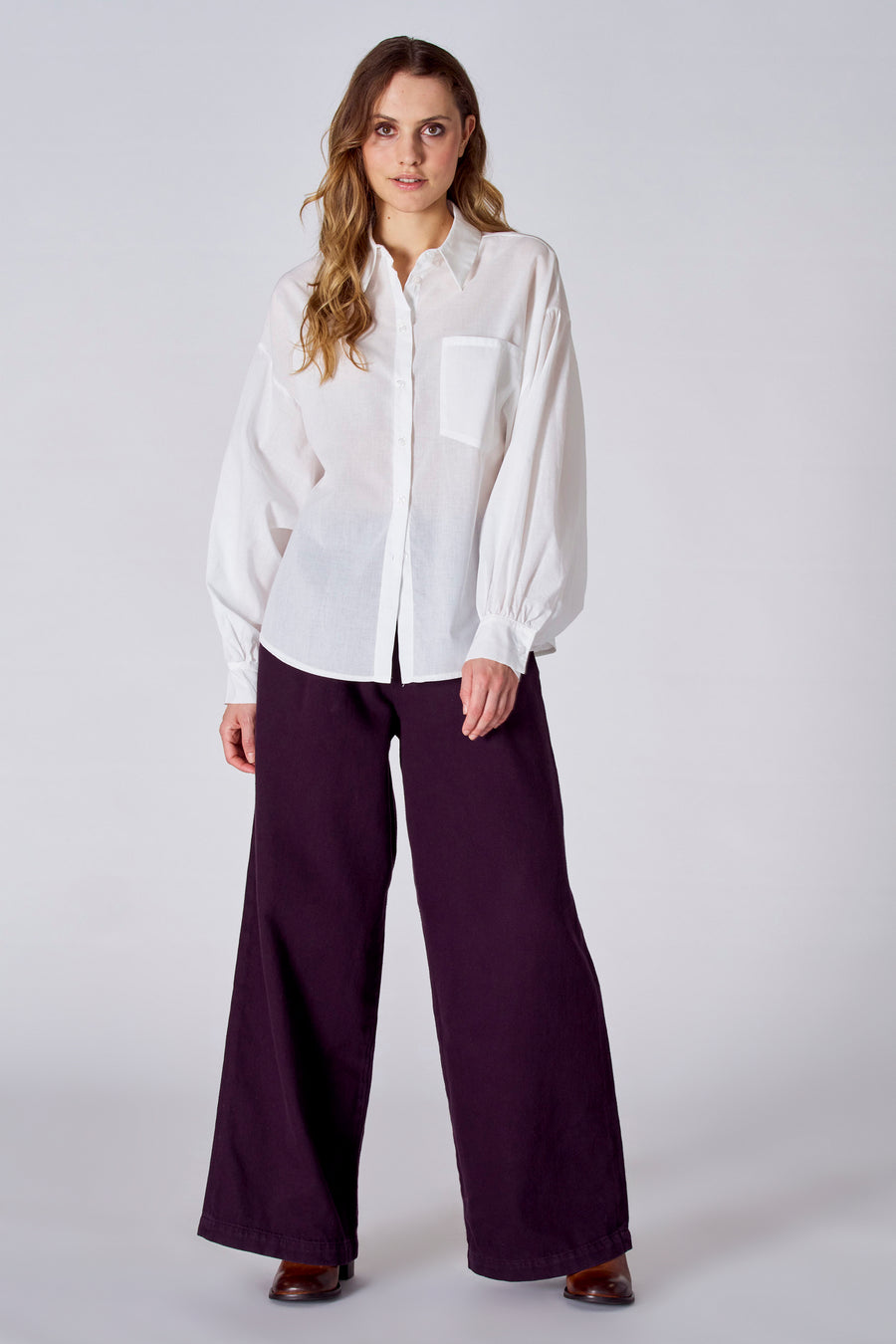 Blouse à manches longues - blanc - Le Fabuleux Marcel de Bruxelles - 2