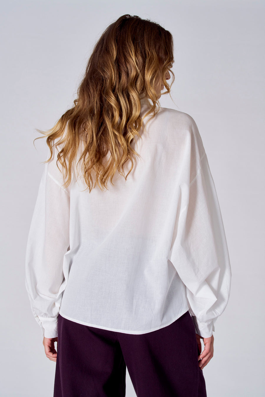 Blouse à manches longues - blanc - Le Fabuleux Marcel de Bruxelles - 4