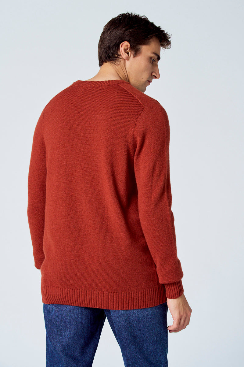 Pull col O Bordeaux - Le Fabuleux Marcel de Bruxelles