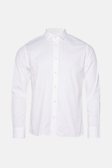 Chemise à manches longues - blanc