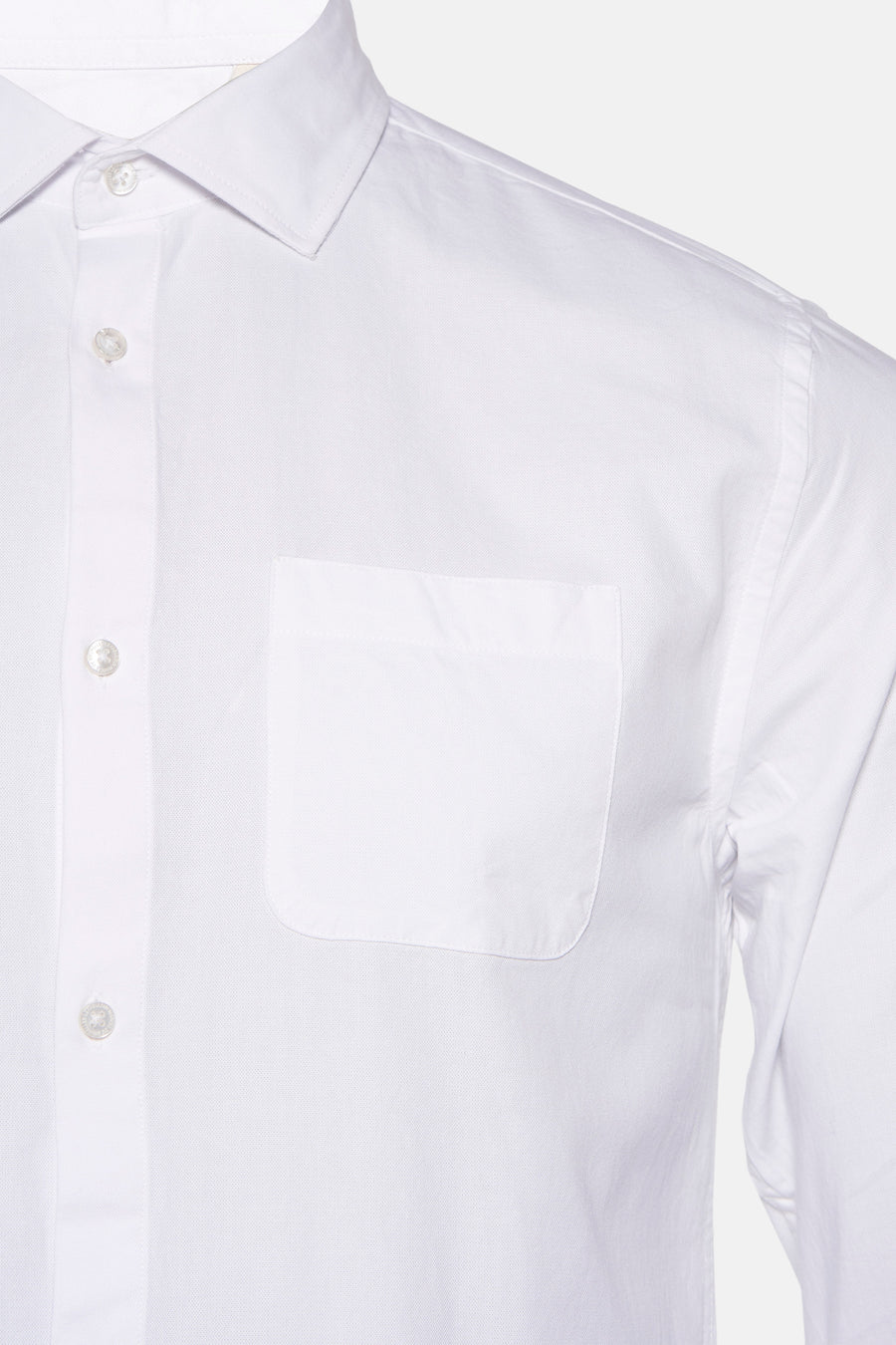 Chemise à manches longues - blanc