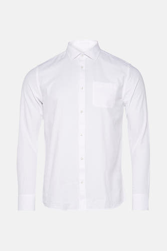 Chemise à manches longues - blanc