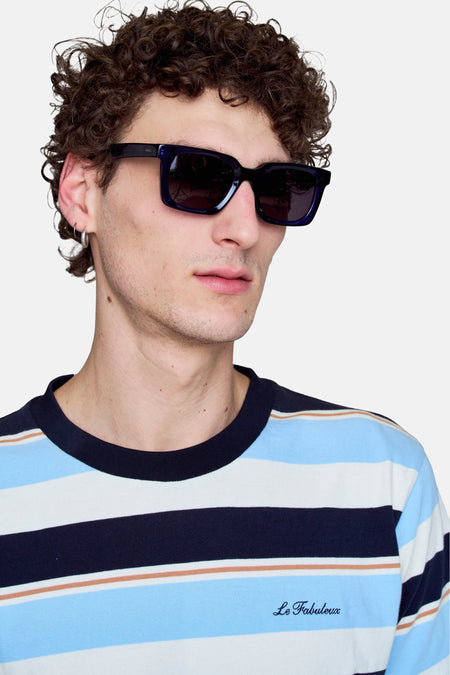 Lunettes de soleil - bleu