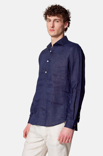 Chemise à manches longues - bleu - Le Fabuleux Marcel de Bruxelles