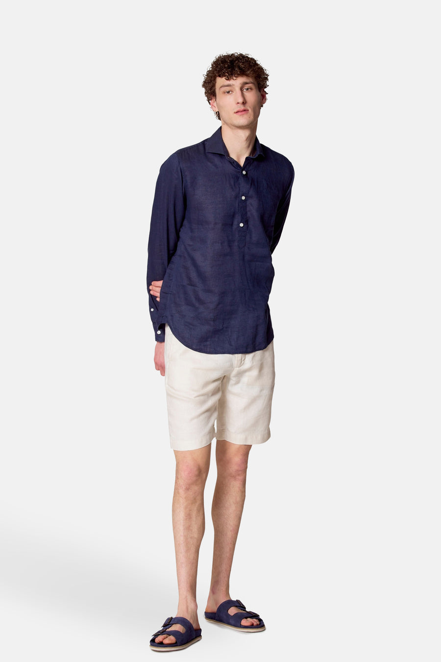 Chemise à manches longues - bleu - Le Fabuleux Marcel de Bruxelles