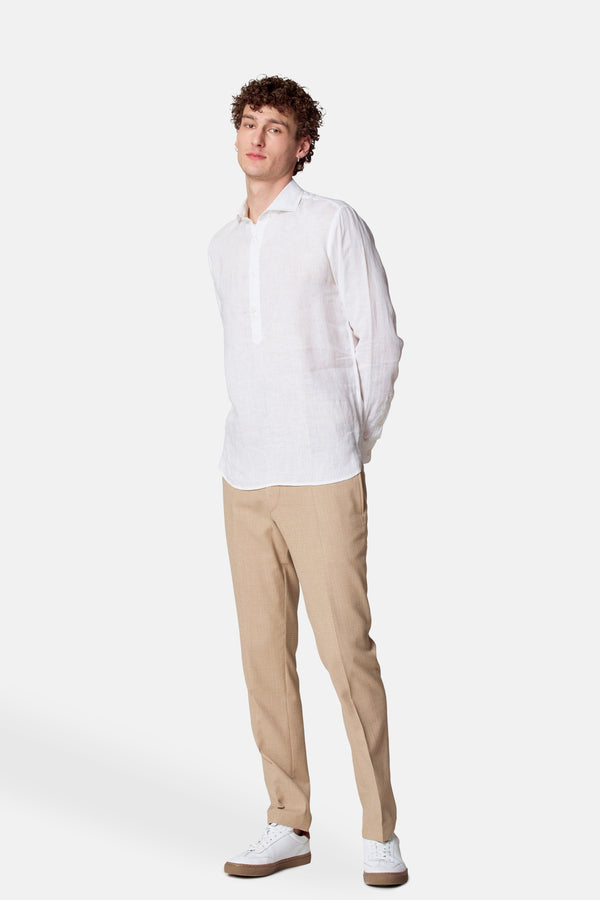 Chemise (manches longues) Blanc - Le Fabuleux Marcel de Bruxelles