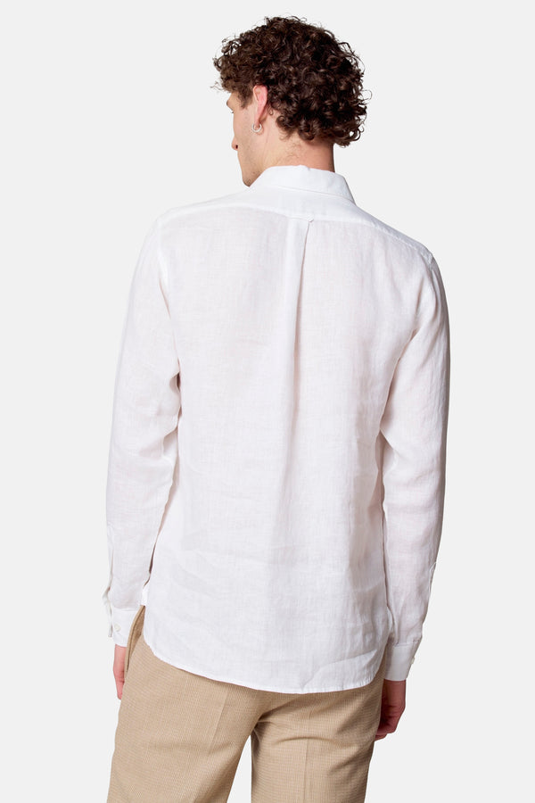 Chemise (manches longues) Blanc - Le Fabuleux Marcel de Bruxelles