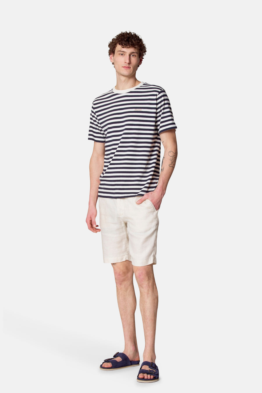 T-shirt à manches courtes - bleu - Le Fabuleux Marcel de Bruxelles - 2