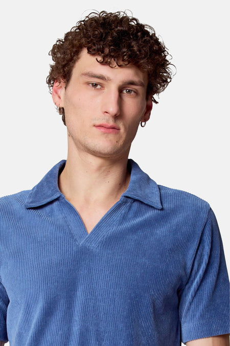 T-shirt (manches courtes) Bleu - Le Fabuleux Marcel de Bruxelles