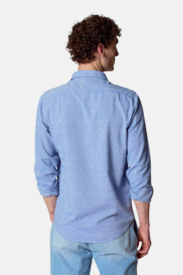 Chemise (manches longues) Bleu - Le Fabuleux Marcel de Bruxelles