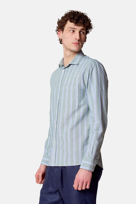 Chemise à manches longues - vert