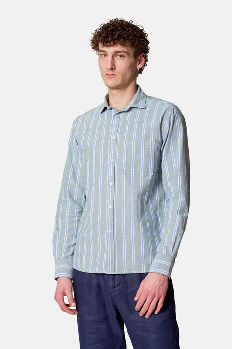 Chemise à manches longues - vert