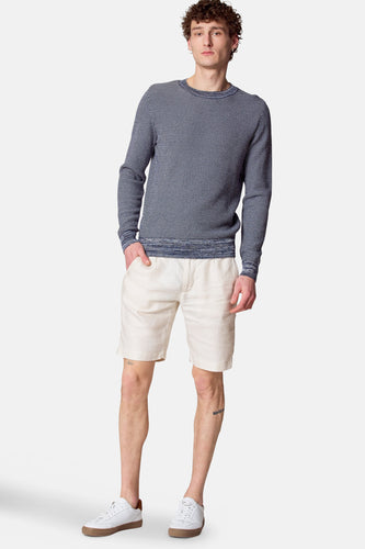 Pull à col rond - bleu - Le Fabuleux Marcel de Bruxelles - 4