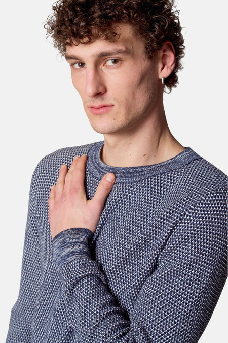 Pull col O Bleu - Le Fabuleux Marcel de Bruxelles