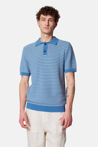 Polo à manches courtes - bleu - Le Fabuleux Marcel de Bruxelles - 4