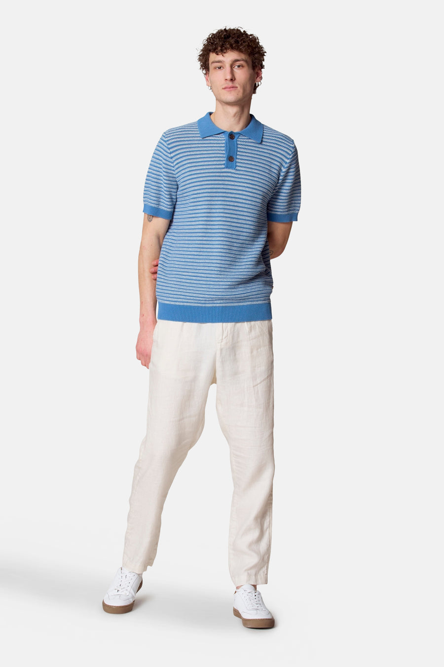 Polo à manches courtes - bleu - Le Fabuleux Marcel de Bruxelles - 2