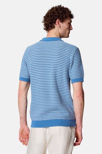 Polo à manches courtes - bleu - Le Fabuleux Marcel de Bruxelles - 4