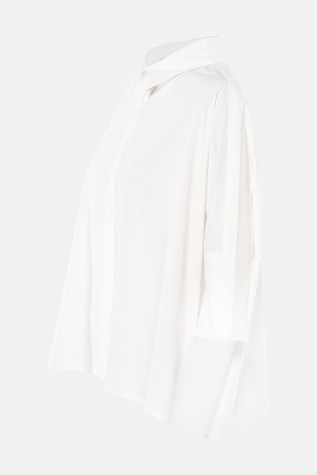 Chemise à manches longues - blanc