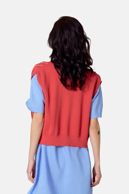 Gilet - rouge