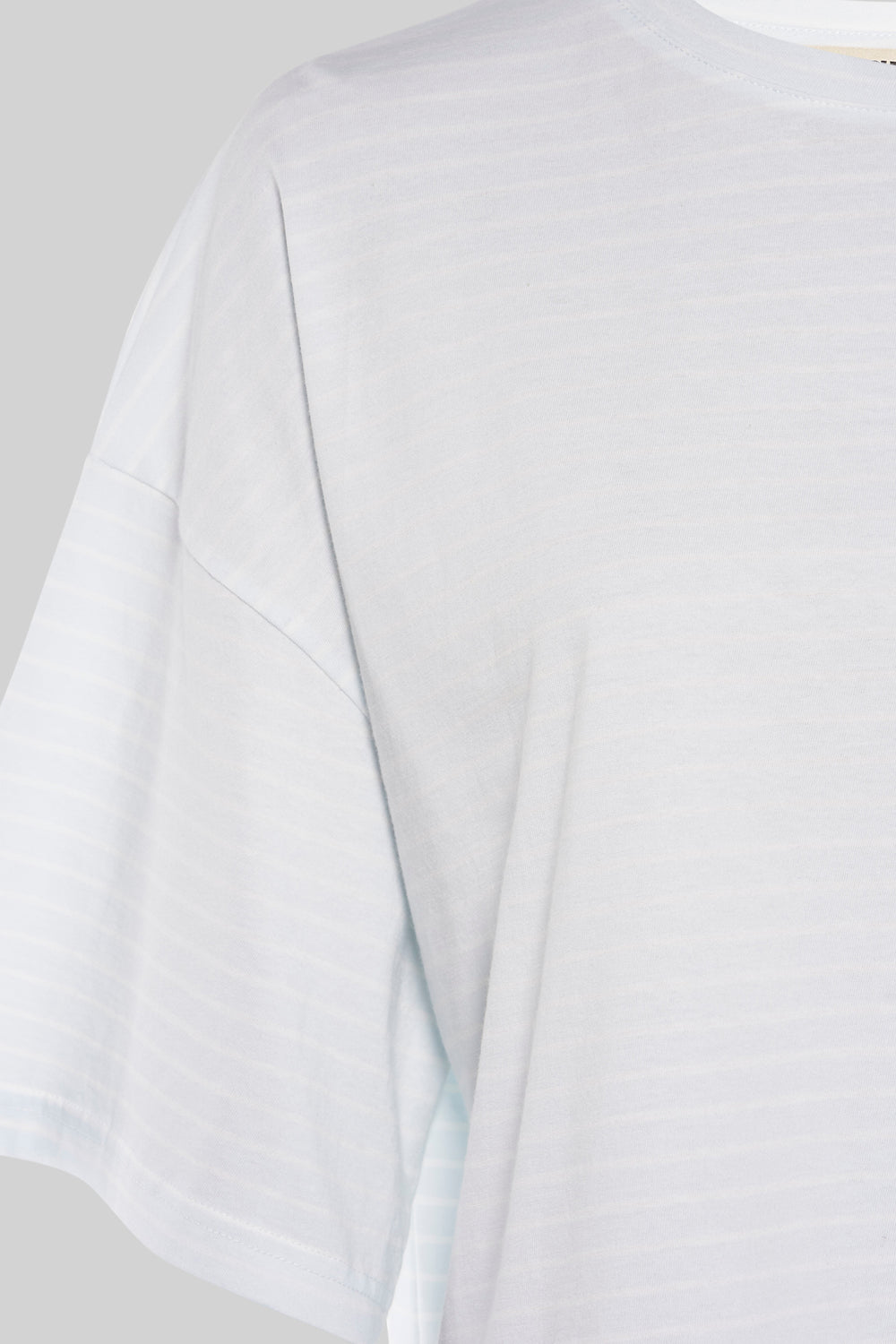 Top uni manche courte Bleu - Le Fabuleux Marcel de Bruxelles
