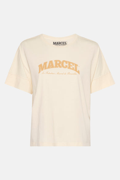 Top uni manche courte Beige - Le Fabuleux Marcel de Bruxelles