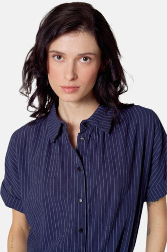 Chemise à manches courtes - bleu