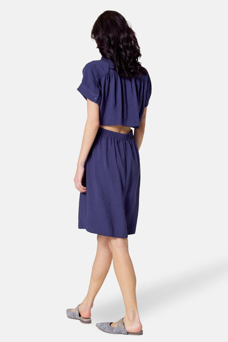 Robes manches courtes Bleu - Le Fabuleux Marcel de Bruxelles